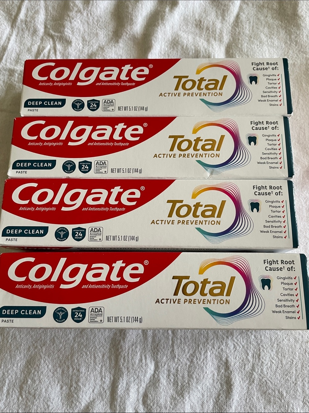 Colgate Total Deep Clean Toothpaste - White
